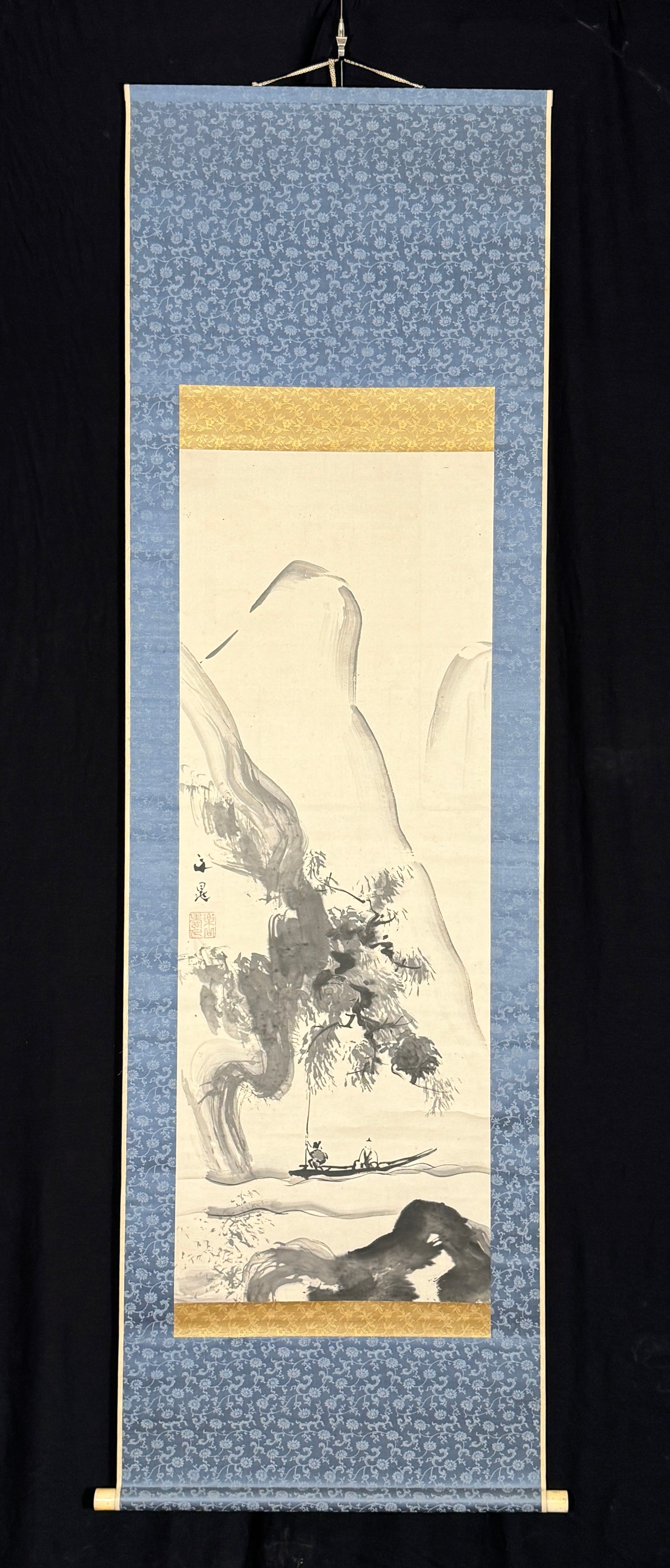 Landschaft, Bootsfahrt  |  Tani Bunchō 谷文晁  |  1763-1840