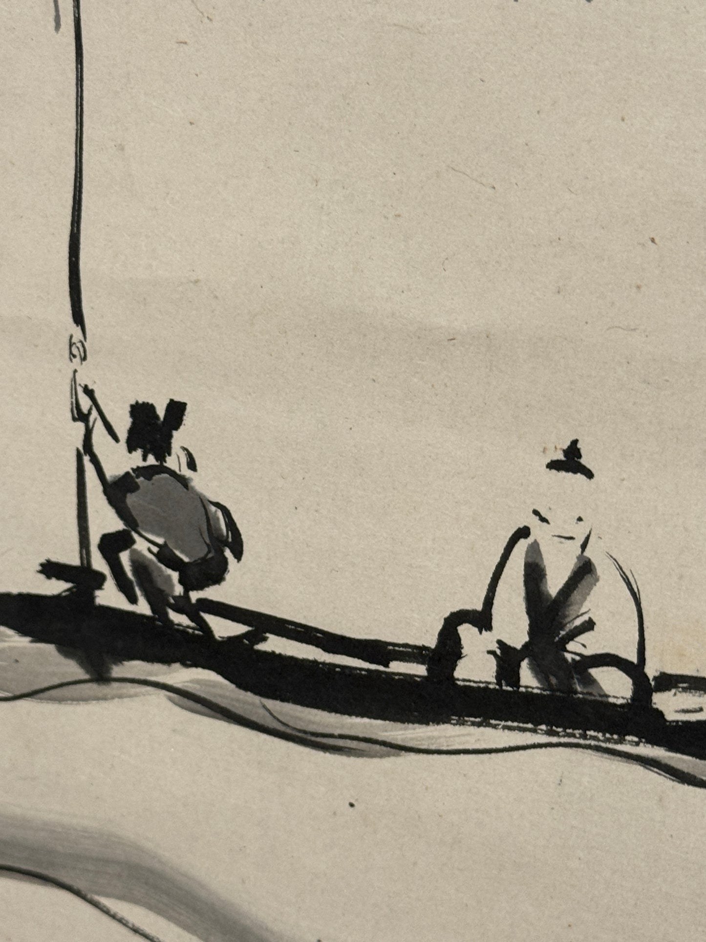 Landschaft, Bootsfahrt  |  Tani Bunchō 谷文晁  |  1763-1840