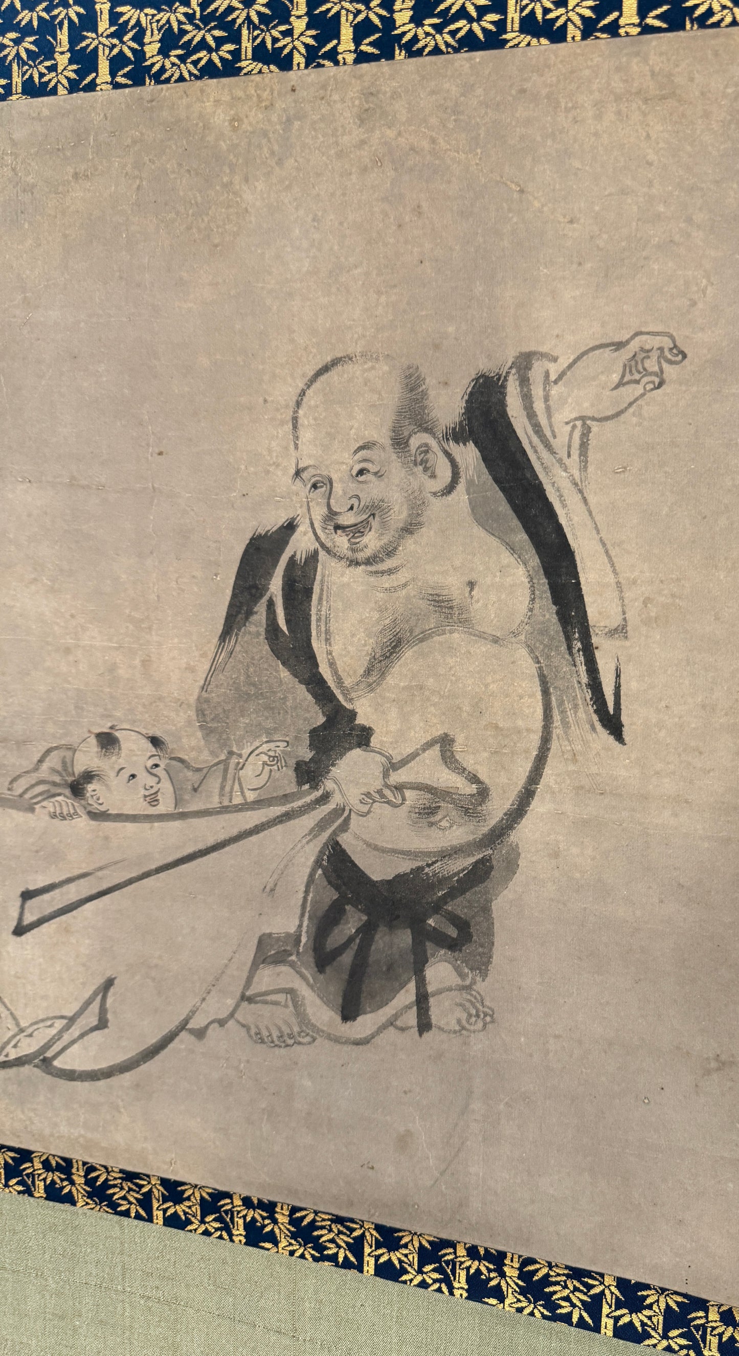 Hotei (God of Luck) | Kanō Naonobu attr. 狩野尚信(伝)| 1607-1650