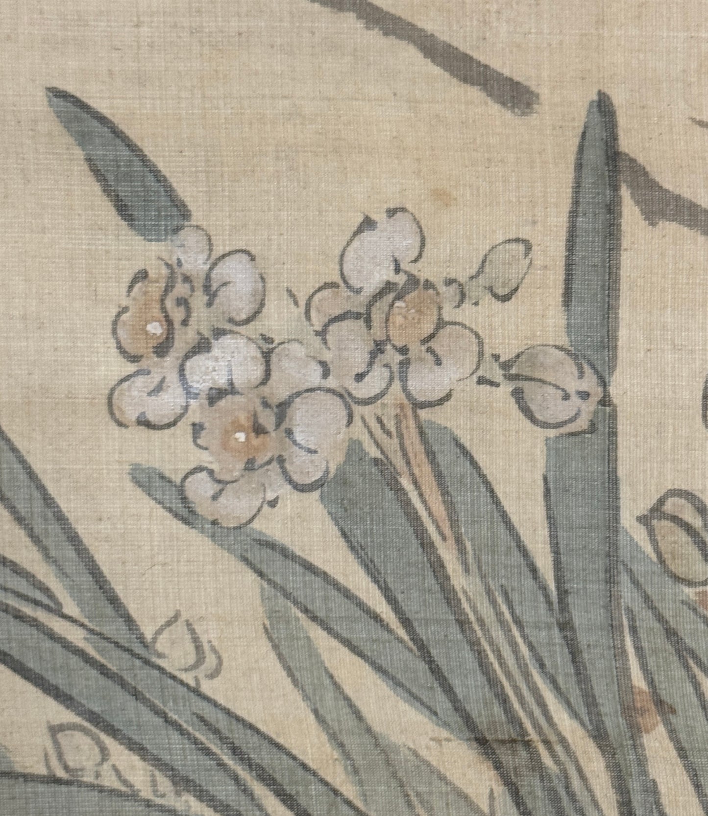 Two Birds on a Nandine Bush | Oda Kaisen 小田海僊 | 1785-1863
