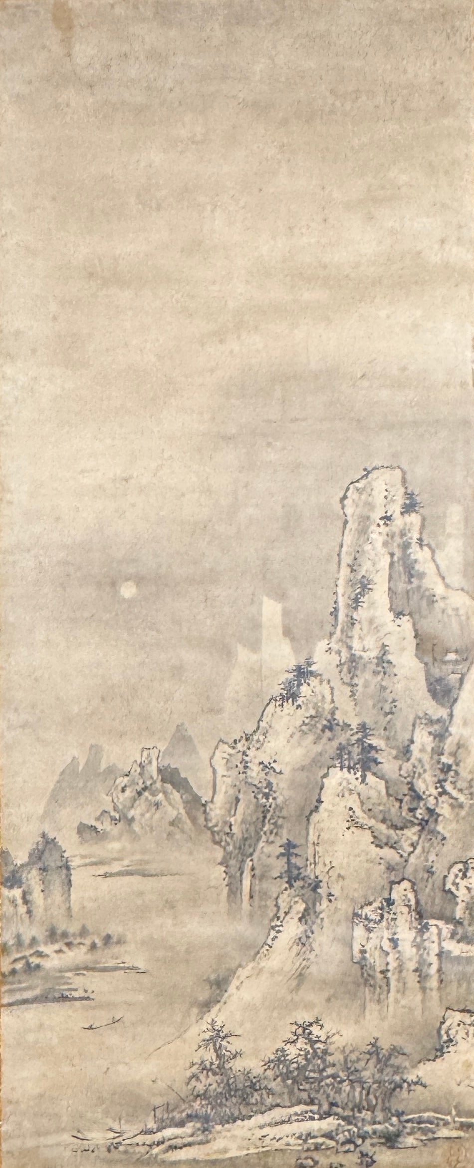 landscape | Shūbun (seal) 周文 (印) | before 1394 – after 1454