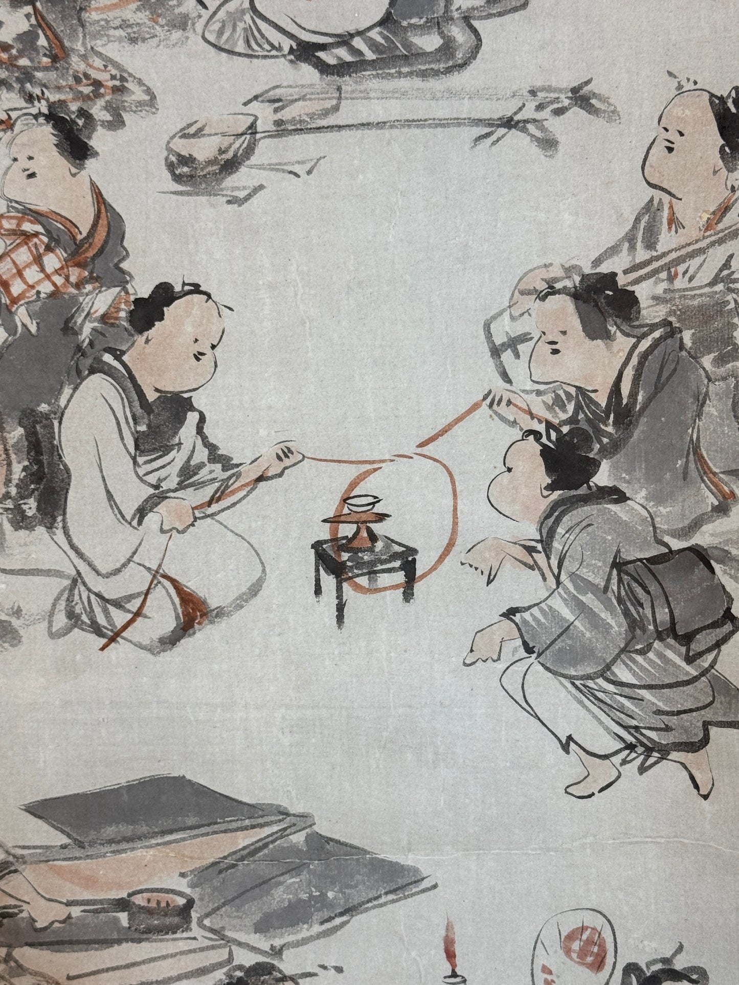 Hundert Glücksfrauen おたふく |  Kawabata Gyokushō 川端玉章 | 1842-1913 (gemalt: März 1881)