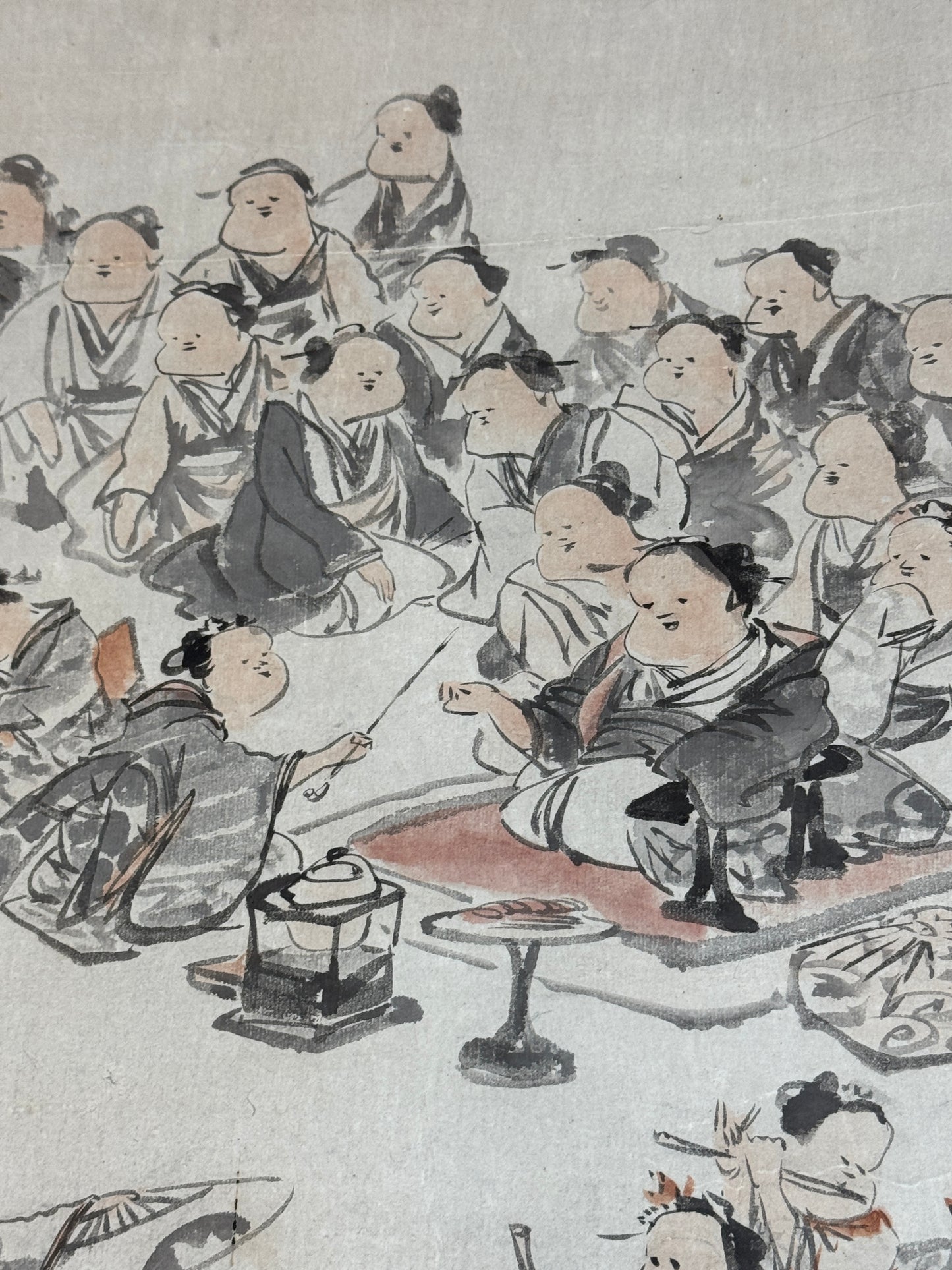 Hundert Glücksfrauen おたふく |  Kawabata Gyokushō 川端玉章 | 1842-1913 (gemalt: März 1881)