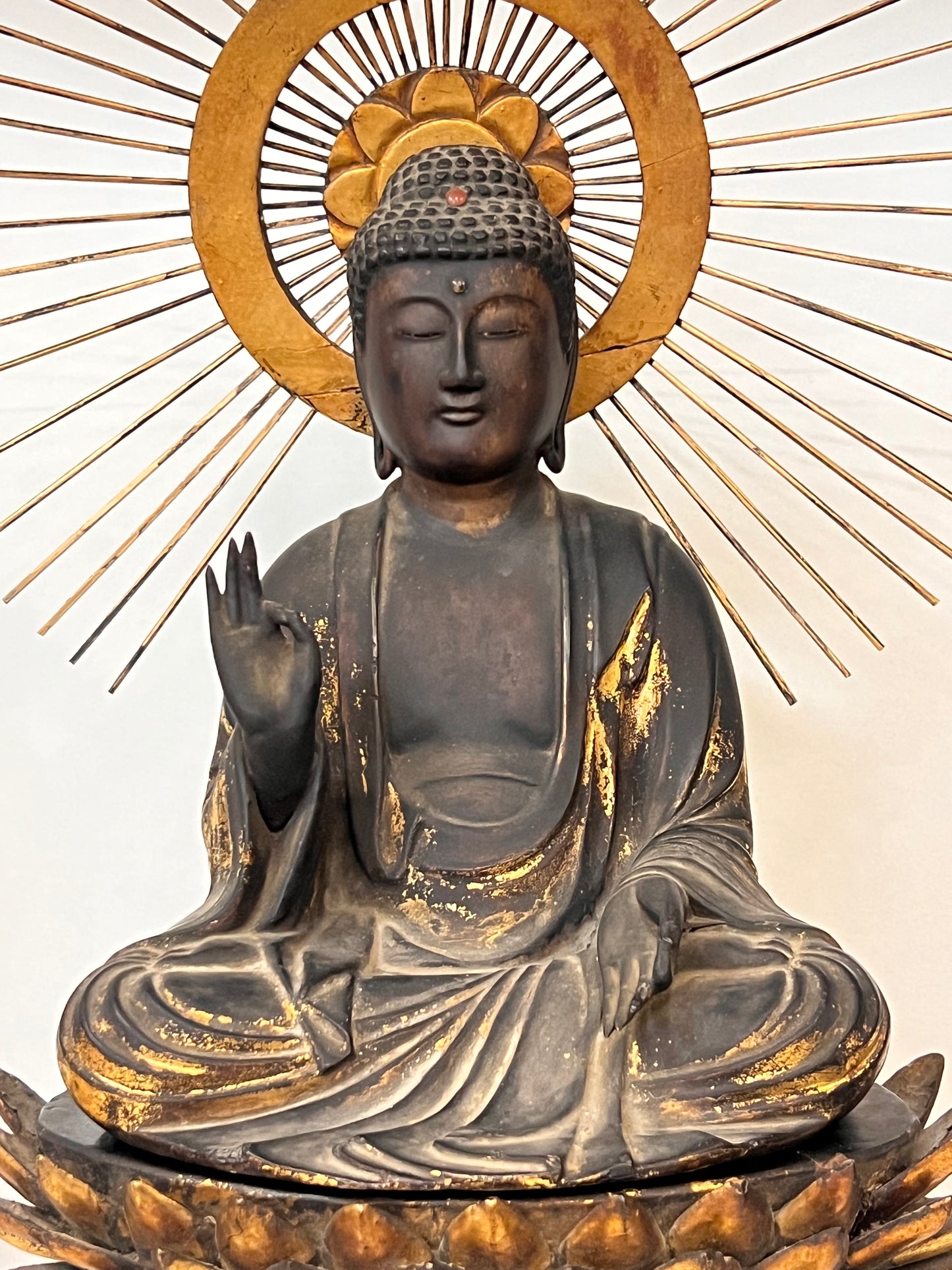 Sitzende Amida-Figur 阿弥陀如来 | unbekannt | Mittlere Muromachi-Zeit (15. Jh.)