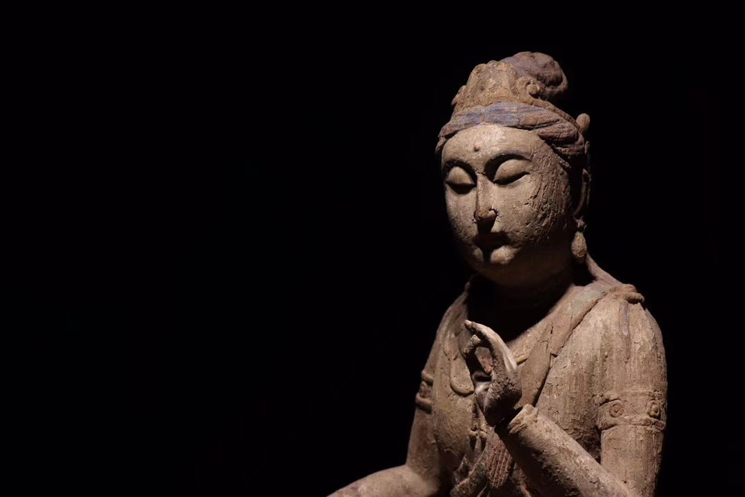 Bosatsu (guanyin) 自在思維菩薩 (“freely thinking” Bosatsu) | In the style of the Song Dynasty (960–1279) | 