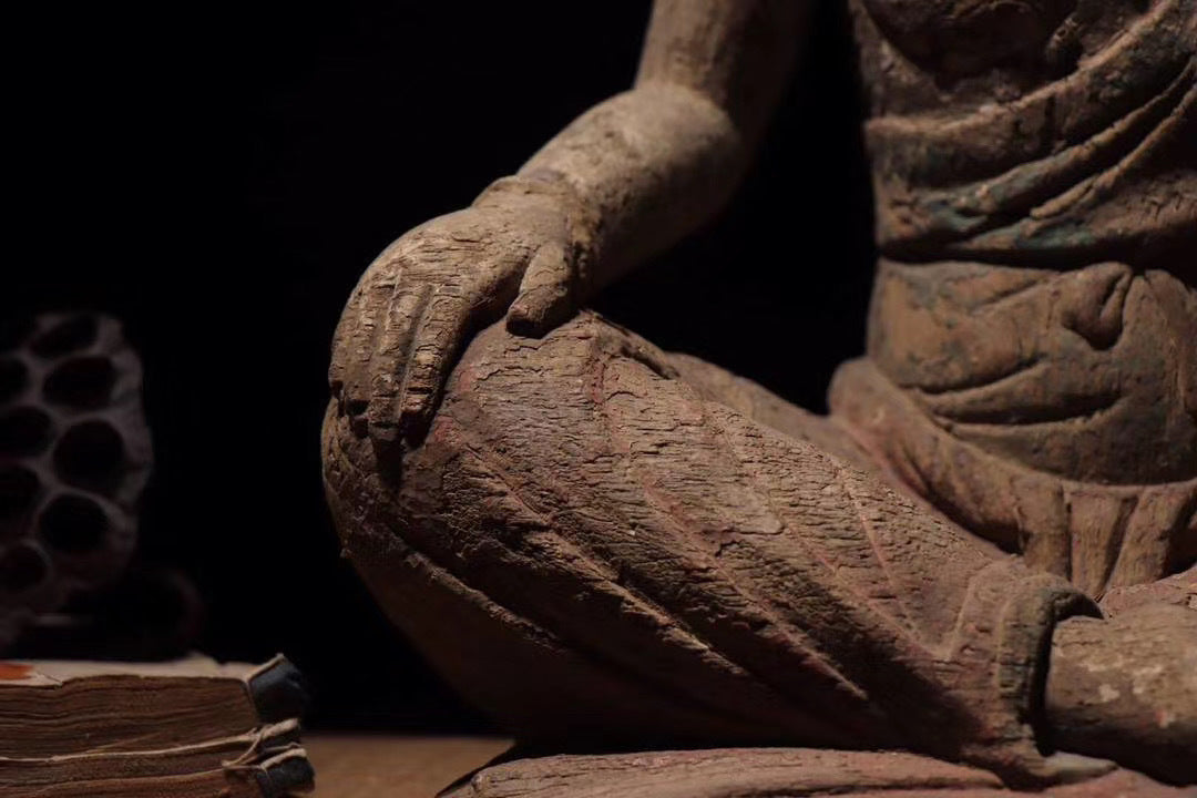 Bosatsu (guanyin) 自在思維菩薩 (“freely thinking” Bosatsu) | In the style of the Song Dynasty (960–1279) | 