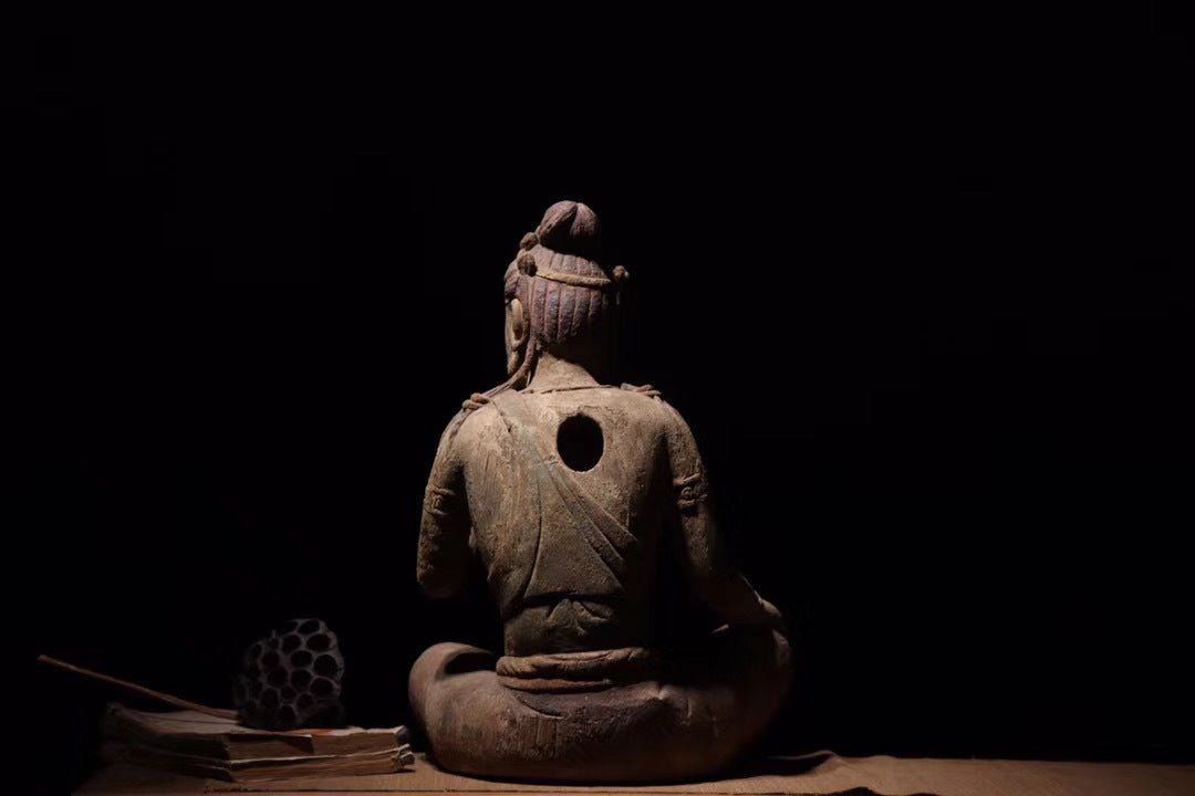 Bosatsu (guanyin) 自在思維菩薩 (“freely thinking” Bosatsu) | In the style of the Song Dynasty (960–1279) | 