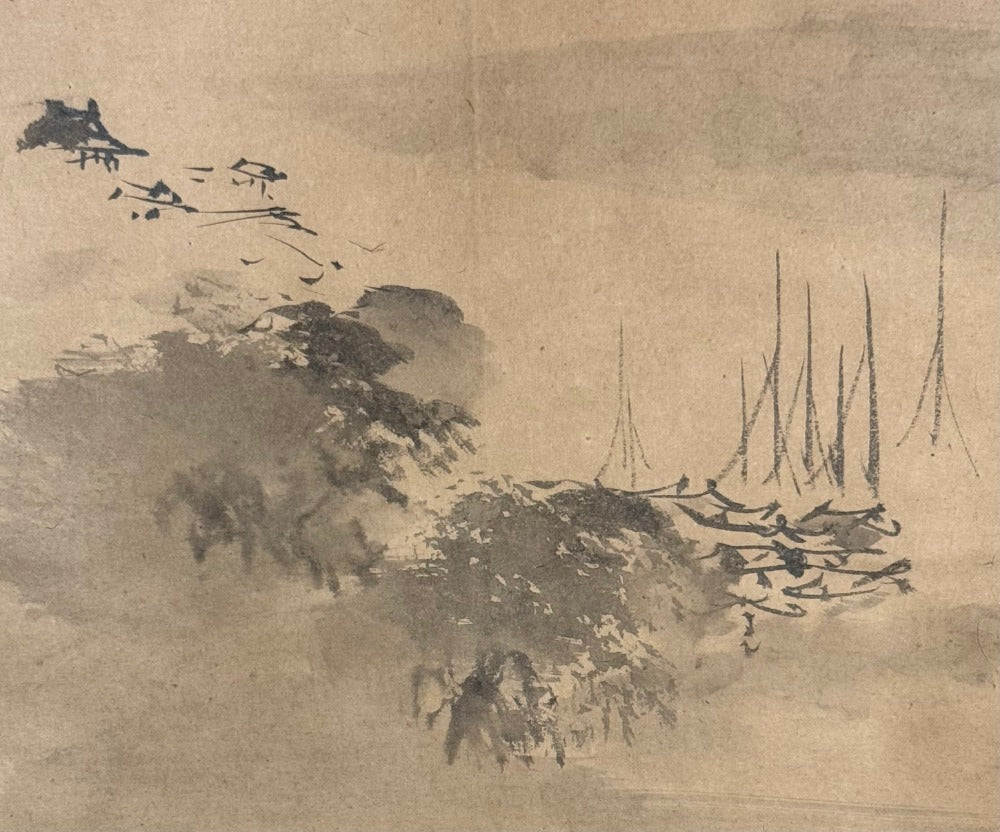 Meerbucht Diptychon | Tani Bunchō 谷文晁 | 1763-1840