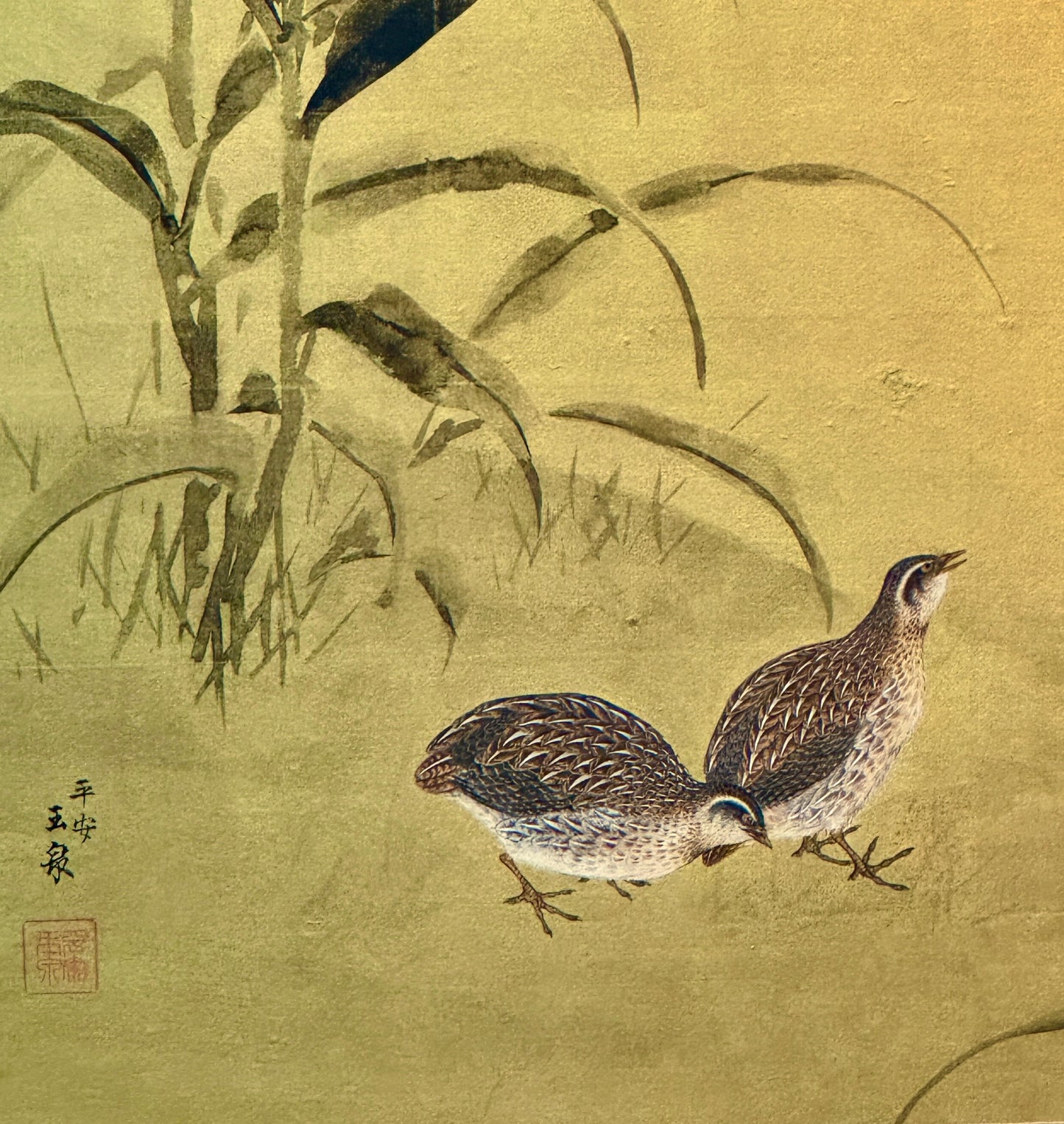 Wachteln | Mochizuki Gyokusen望月玉泉 | 1834-1913