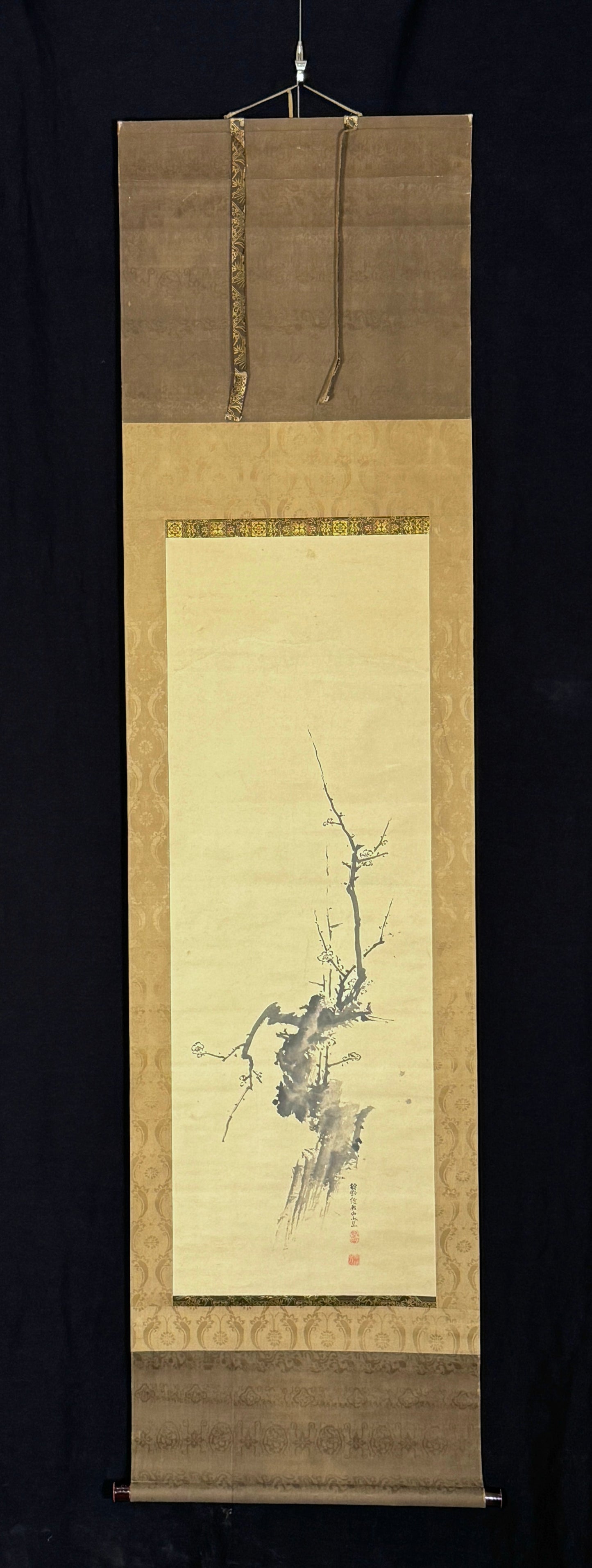 Old plum tree | Kanō Eigaku 狩野 永岳 | 1790-1867