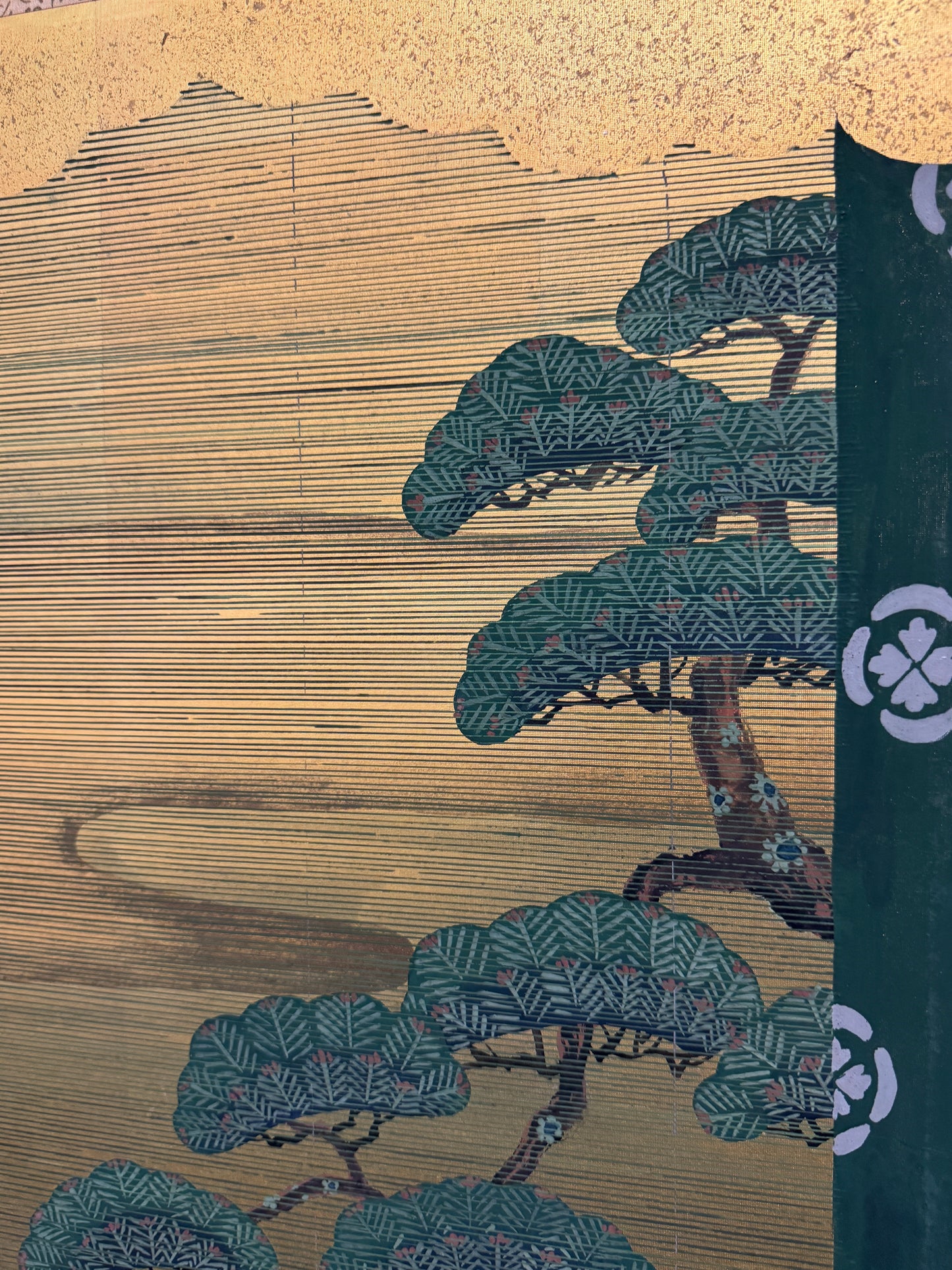 4-fold screen / gold foil | Yokoyama Taikan (sign.) 横山大観 (落款) | 1868-1958