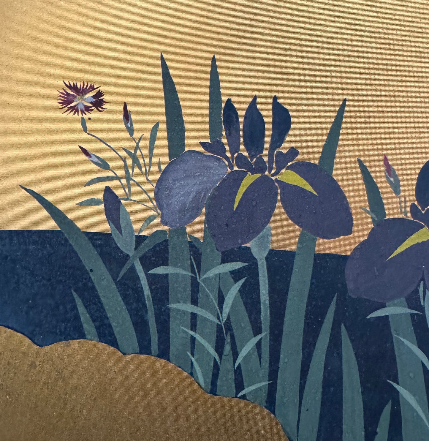 4-fold screen / gold foil | Yokoyama Taikan (sign.) 横山大観 (落款) | 1868-1958