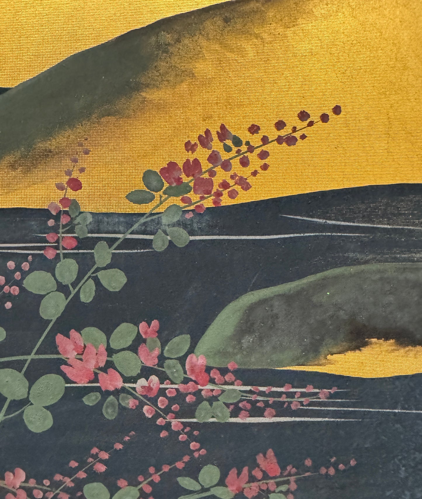 4-fold screen / gold foil | Yokoyama Taikan (sign.) 横山大観 (落款) | 1868-1958