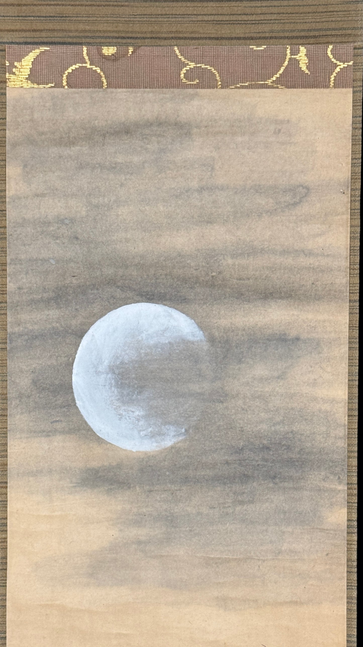 Full moon, calligraphy | Ōtagaki Rengetsu 太田垣蓮月 | 1791-1875