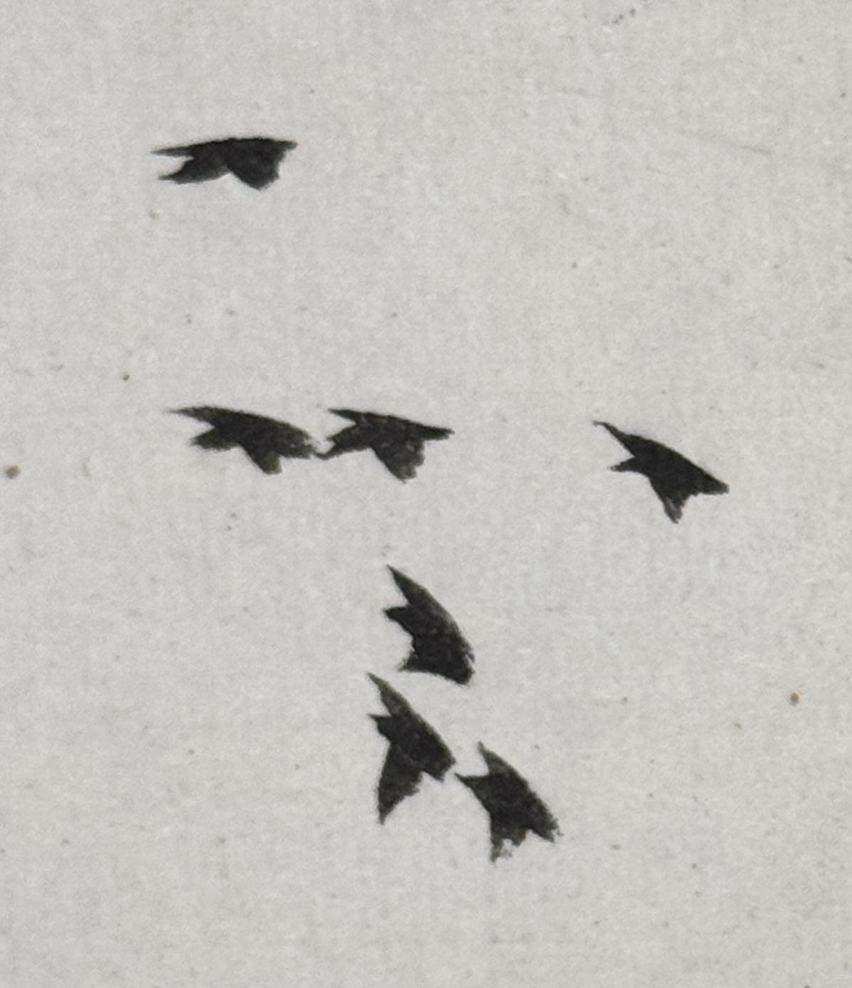 Raben im Herbst | Yamamoto Shunkyō 山元春挙 | 1872-1933