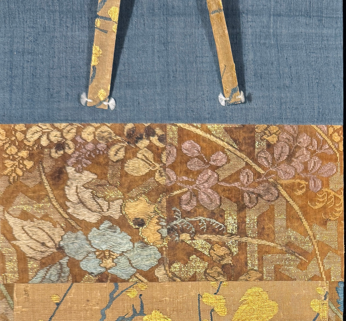 Tanzaku, Gedicht von Fujiwara no Tameie 藤原為家 (1198–1275) | Gokashiwabara Tennō 御柏原天王 | 1464-1526