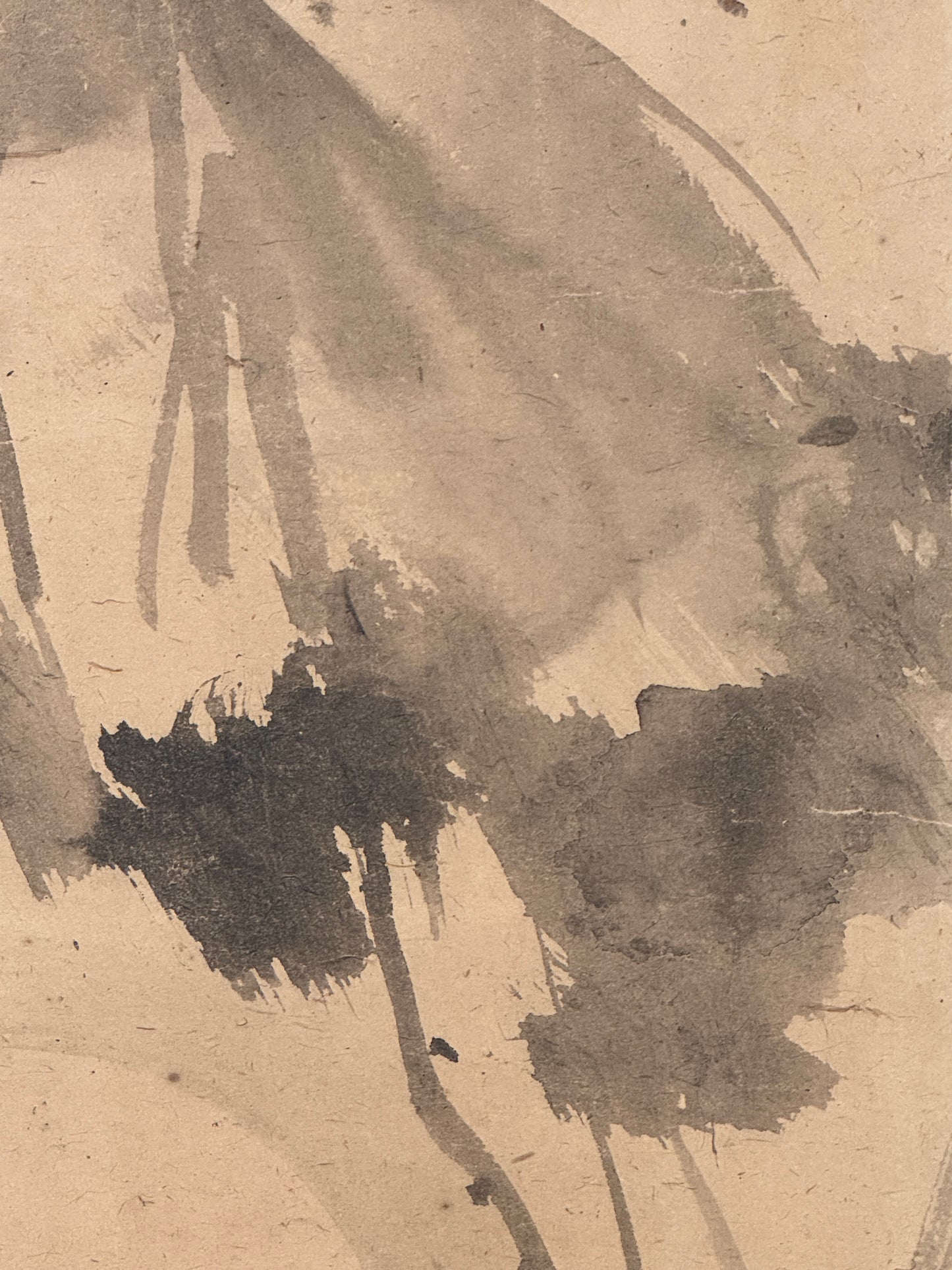 Reiher unter Lotos-Blatt | Kanō Furunobu (Eisen) attr. 狩野栄川 | 1694-1731