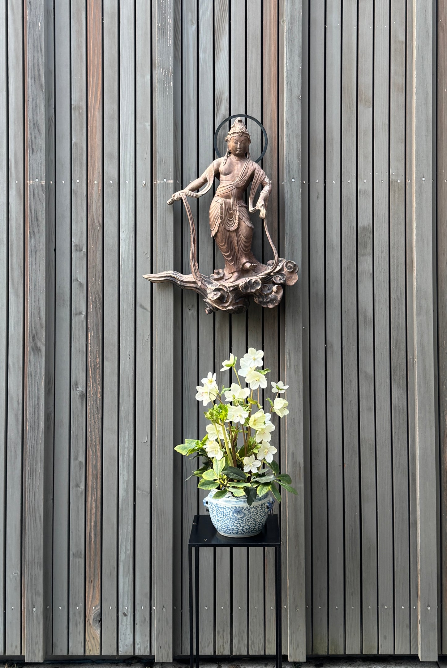 Dancer sculpture from the Phoenix Hall of Byōdōin | Workshop of Jōchō (d. 1057) | 11th century (copy presumably 1960)