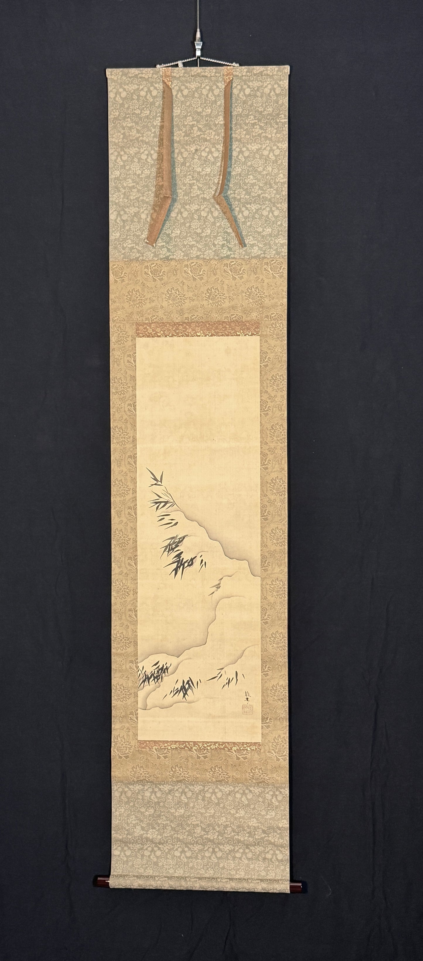Bambus unterm Schnee  雪の竹 | Hashimoto Gahō  橋本雅邦 | 1835-1908