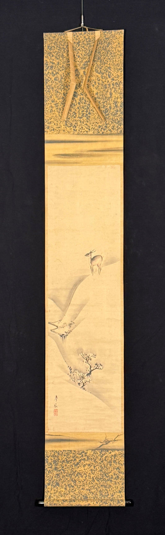 Zwölf Monatsbilder:  12. Das Dezemberbild  |  Yoshimura Kokei 吉村孝敬  |  1769-1836