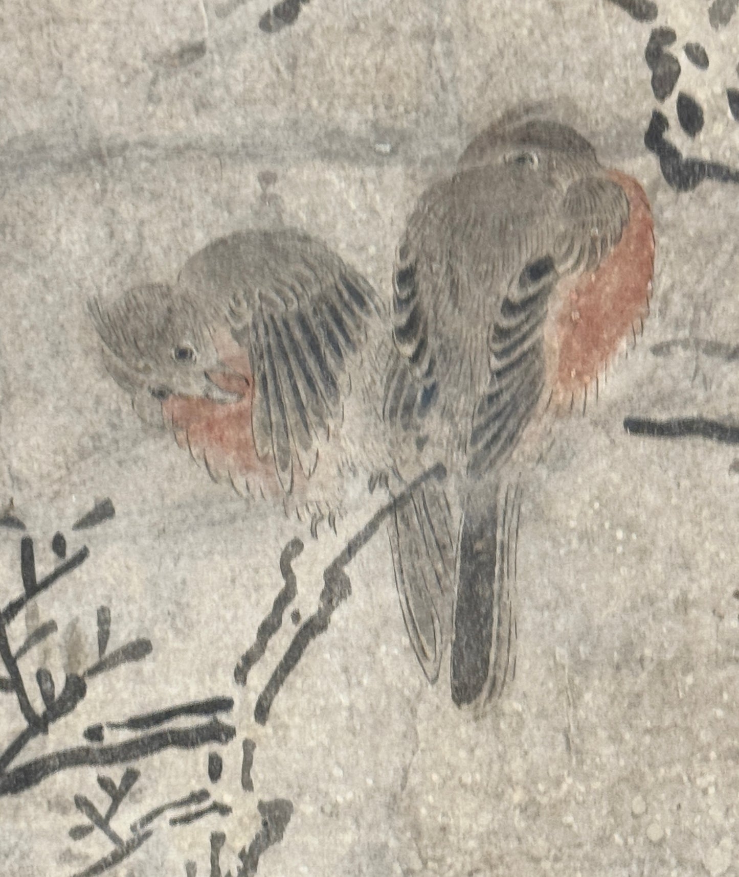 Vögel im Winter mit Kamelien | Kanō Sanraku (attr,) 狩野山楽（伝）| 1559-1635