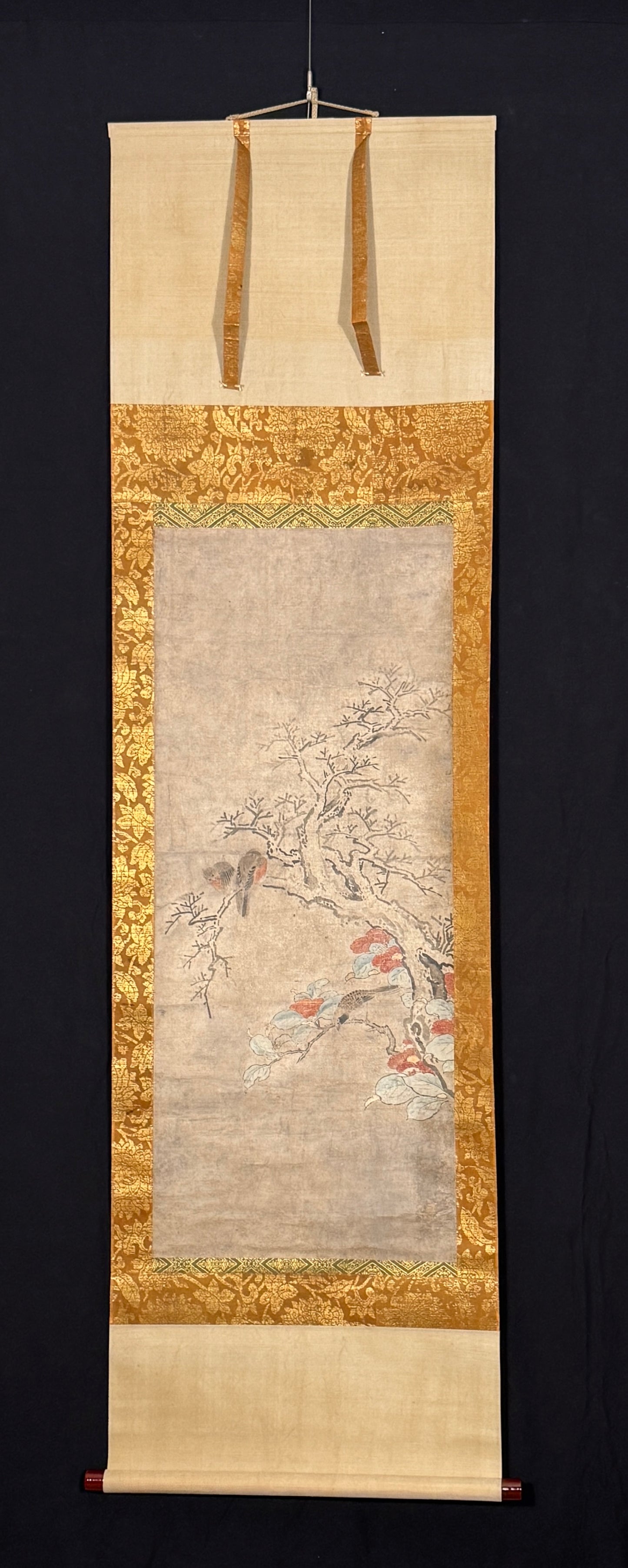 Vögel im Winter mit Kamelien | Kanō Sanraku (attr,) 狩野山楽（伝）| 1559-1635
