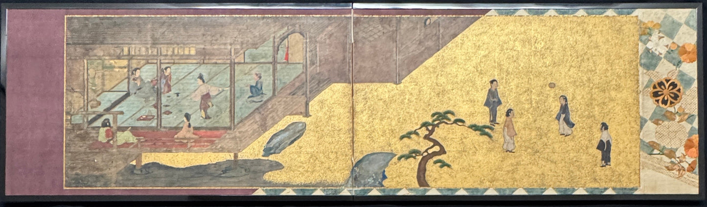 Football Kemari 蹴鞠 | anonymous | 17th Century