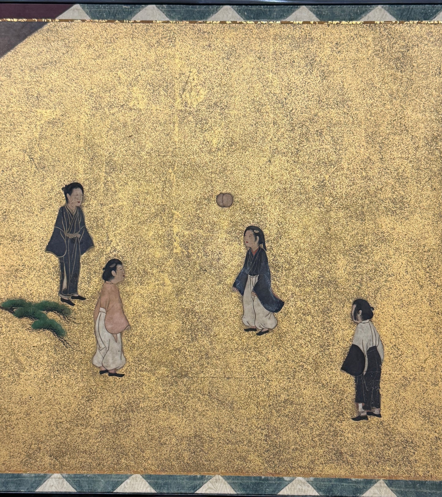 Football Kemari 蹴鞠 | anonymous | 17th Century