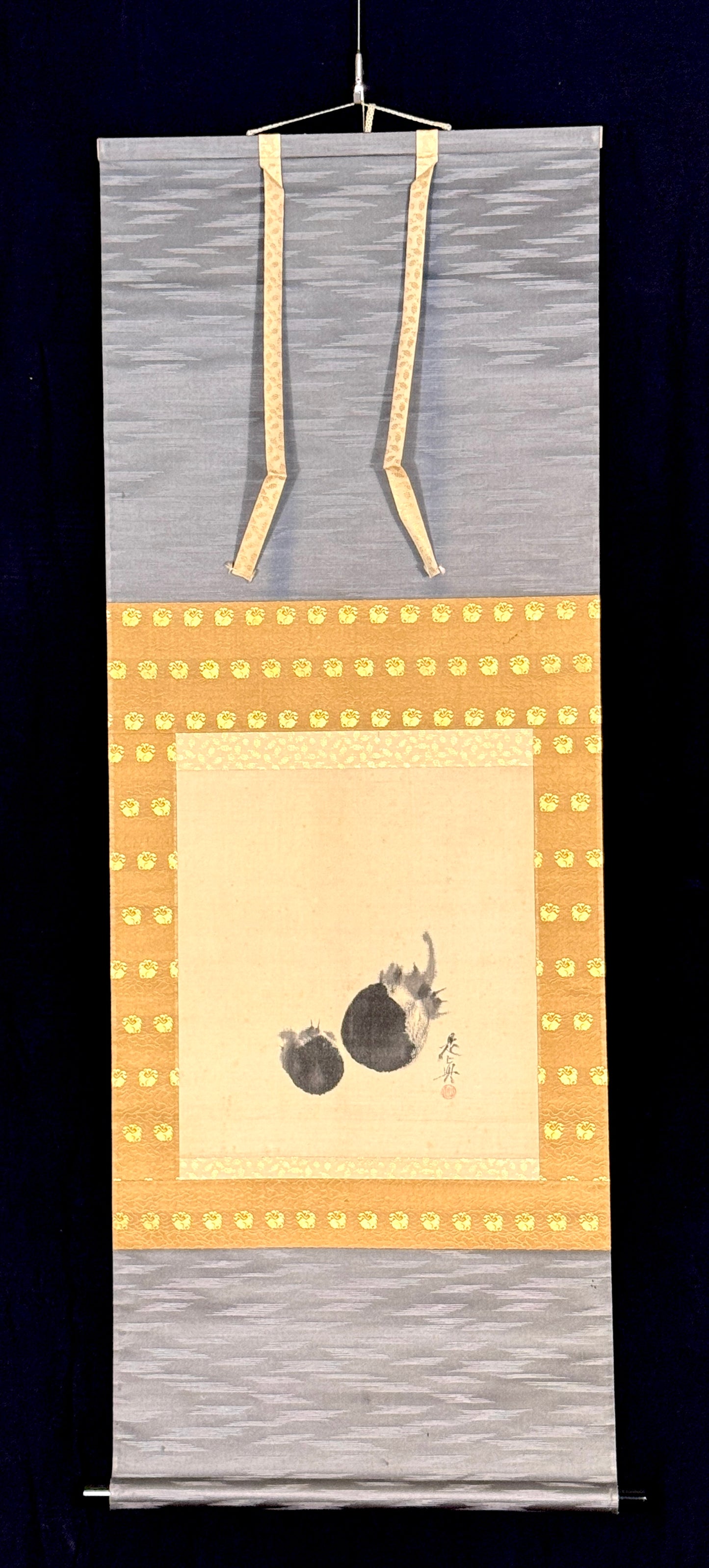 Zwei Auberginen | Shibata Zeshin 柴田是真 | 1807-1891