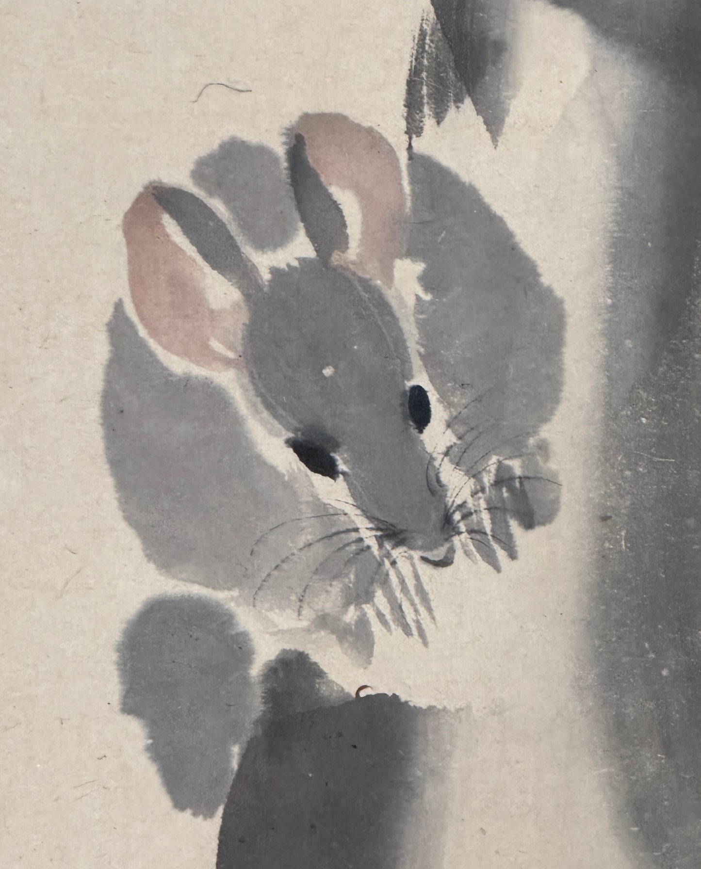 Trockenfisch mit Mäuschen | Nagasawa Rosetsu 長澤芦雪 | 1754-1799