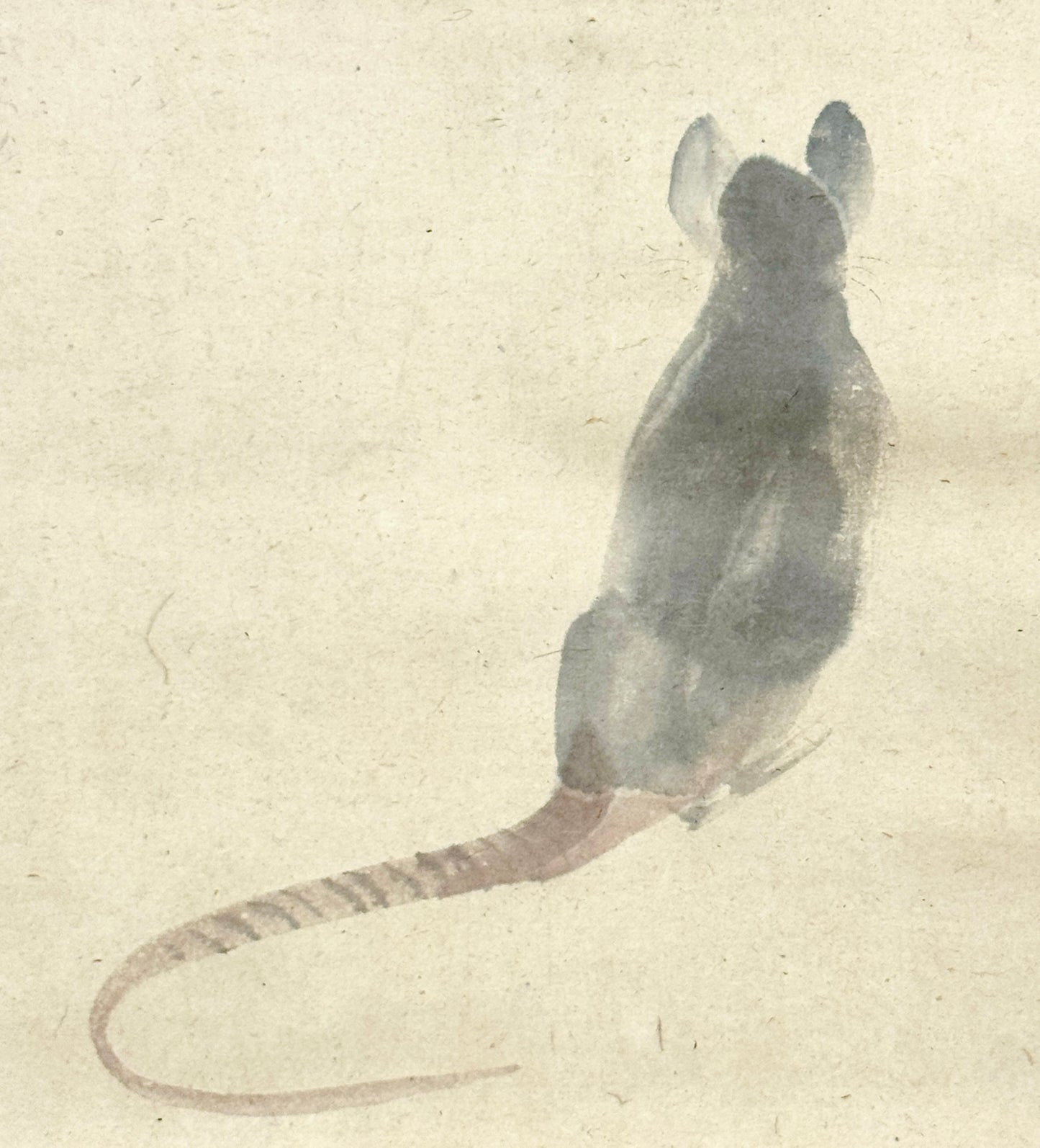 Trockenfisch mit Mäuschen | Nagasawa Rosetsu 長澤芦雪 | 1754-1799