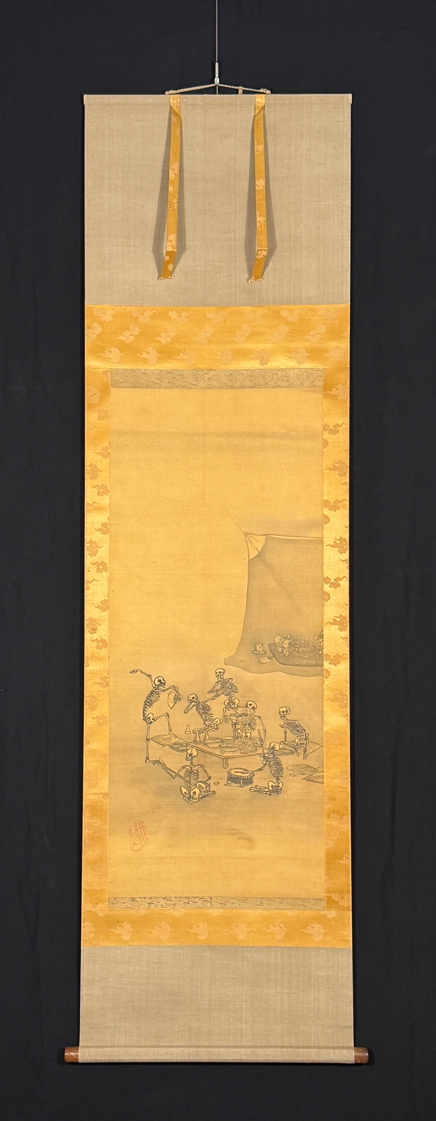 Danse macabre | Unknown (seal undeciphered) 不詳 | Late Edo period (18th/19th centuries)