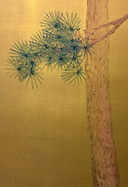 Doppelstellschirm Fasanenpaar | Ikegami Shūhō (attr.) 池上秀畝 | 1874-1944