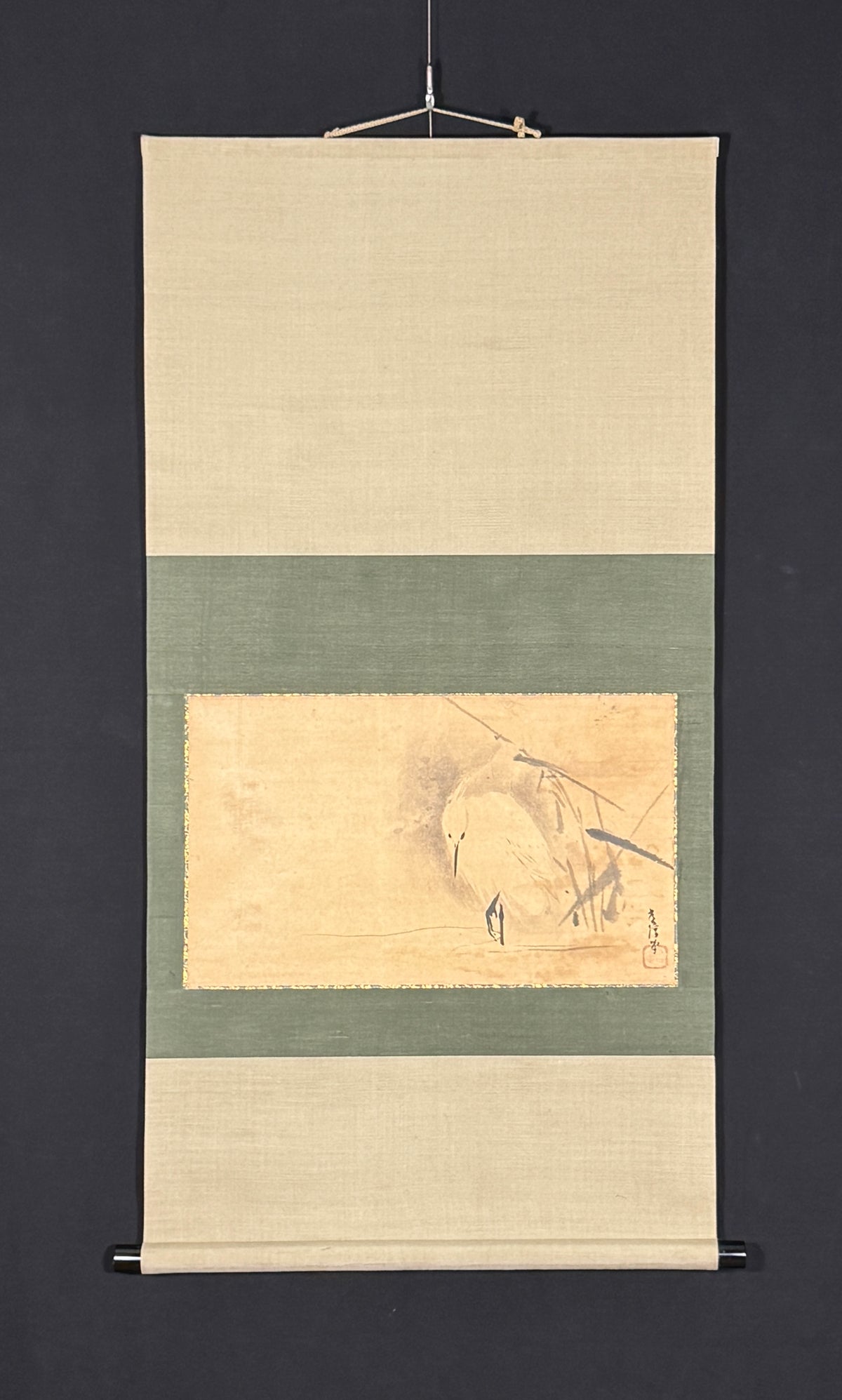 Reiher im Schilf | Kanō Tsunenobu 狩野常信 | 1636-1713