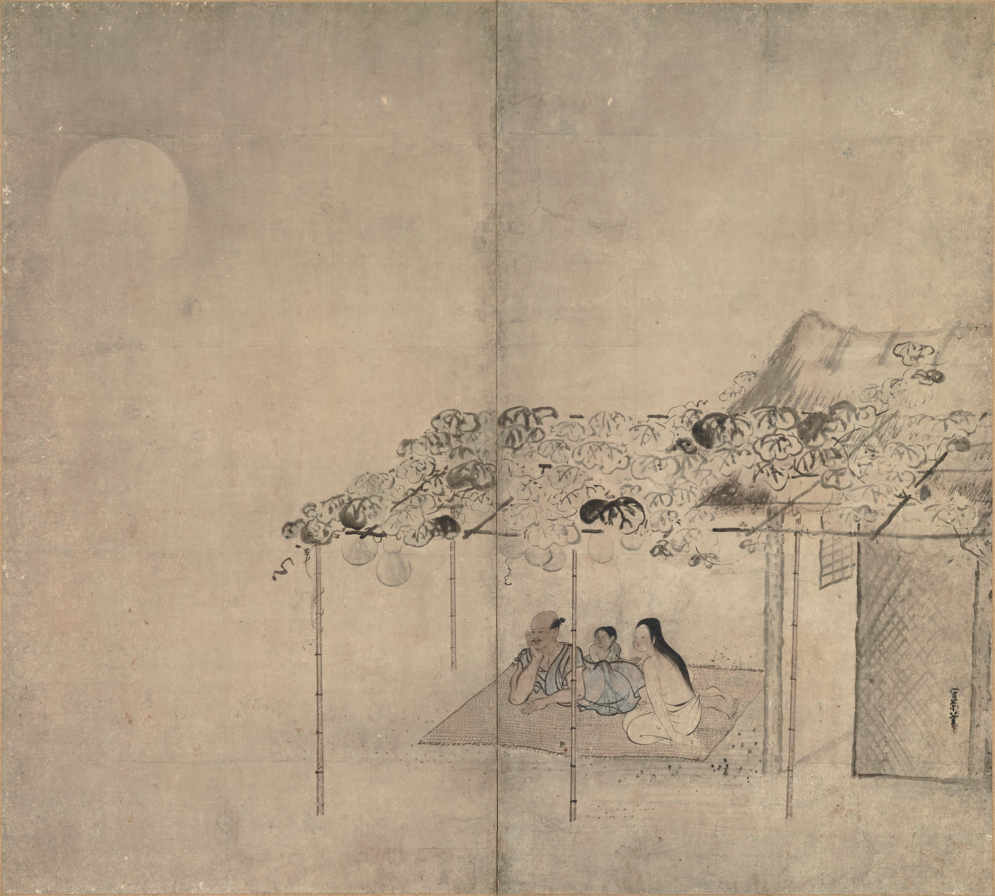 Zwölf Monatsbilder: 7. Das Junibild |  Yoshimura Kokei 吉村孝敬  |  1769-1836