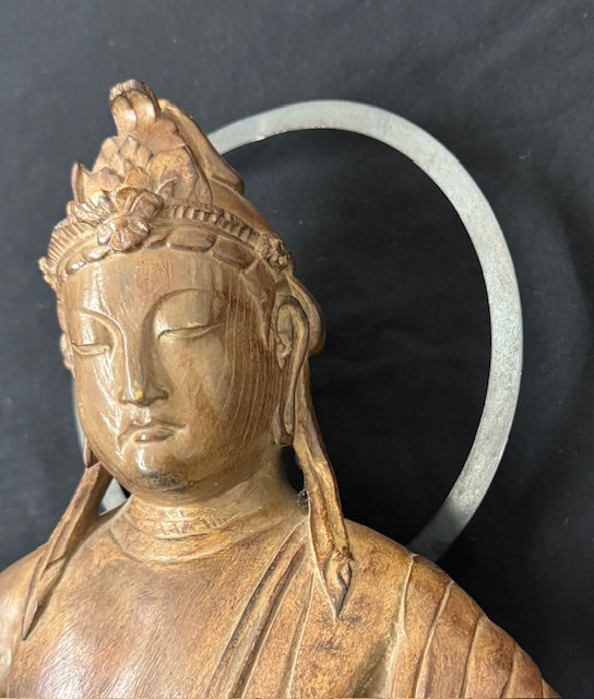 Dancer sculpture from the Phoenix Hall of Byōdōin | Workshop of Jōchō (d. 1057) | 11th century (copy presumably 1960)